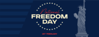 Remembering Freedom Day Facebook Cover Image Preview