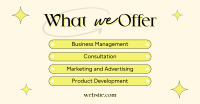 Business Services List Facebook Ad Design