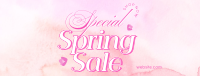 Special Spring Sale Facebook Cover Design