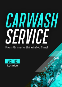 Cleaning Car Wash Service Flyer Image Preview