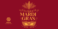 Celebrate Mardi Gras Twitter post Image Preview