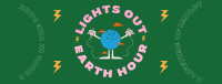 Earth Hour Lights Out Facebook cover Image Preview