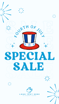 Quirky 4th of July Special Sale Instagram reel Image Preview
