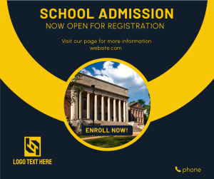 Admission Ongoing Facebook post
