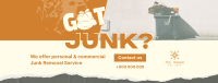 Junk Removal Service Facebook Cover Image Preview