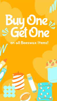 Beeswax Product Promo Instagram Story Design