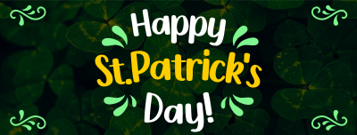Happy St. Patrick's Day Facebook cover Image Preview