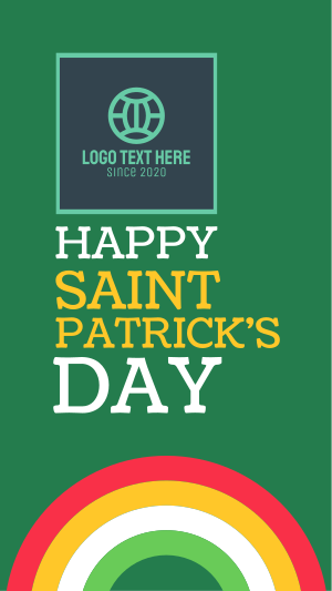 St. Patrick's Day Instagram story