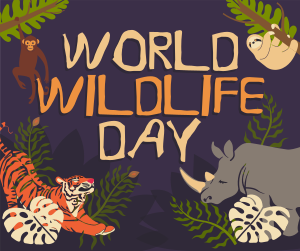Rustic World Wildlife Day Facebook post Image Preview