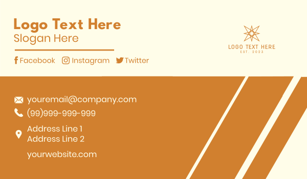 Straight Diagonal  Business Card Design Image Preview