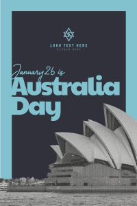 Vintage Australia Day Pinterest Pin Image Preview