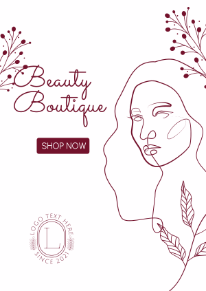 Women Beauty Boutique Poster