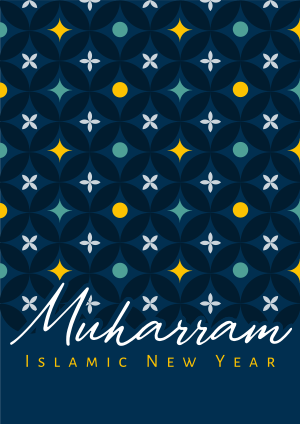 Muharram Monogram Flyer Image Preview