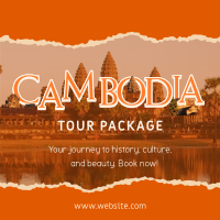 Cambodia Travel Instagram post Image Preview