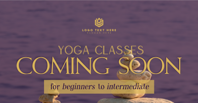 Yoga Classes Coming Facebook ad Image Preview