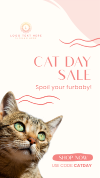 Cat Day Sale Facebook story Image Preview