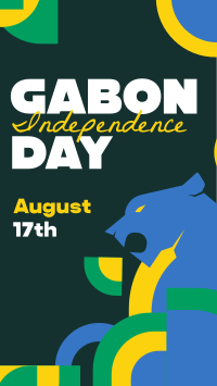 Gabon National Day TikTok video Image Preview