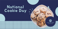 Memphis Cookie Day Twitter Post Design