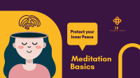 Beginner Meditation Workshop Facebook event cover Image Preview