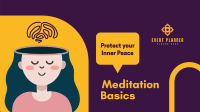 Beginner Meditation Workshop Facebook event cover Image Preview