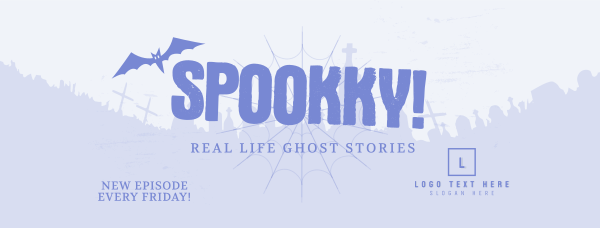 Ghost Stories Facebook Cover Design Image Preview