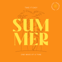 Easy Summer Instagram Post Design