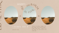 Eid Al-Fitr Facebook Event Cover Design