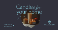 Aromatic Candles Facebook Ad Design