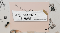 The D.I.Y Project YouTube cover (channel art) Image Preview