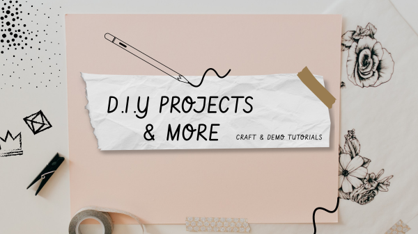 The D.I.Y Project YouTube Banner Design Image Preview