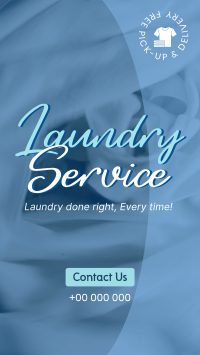 Professional Dry Cleaning Laundry Instagram story Image Preview