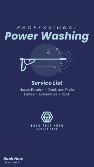 Power Washing Professionals Facebook story Image Preview