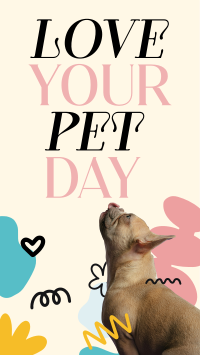 Love Your Pet Today Instagram Story Design