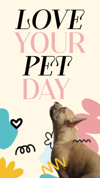 Love Your Pet Today Instagram story Image Preview