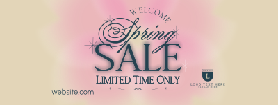 Blossom Spring Sale Facebook cover Image Preview