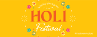 Holi Fest Burst Facebook cover Image Preview