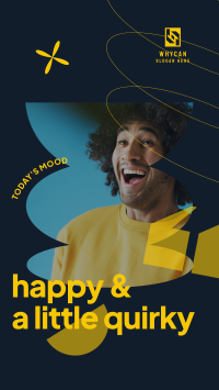 Happy and Quirky Facebook Story Design