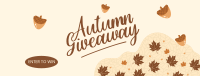 Autumn Season Giveaway Facebook cover Image Preview