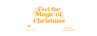 Magical Christmas Facebook cover Image Preview