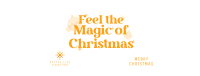 Magical Christmas Facebook cover Image Preview