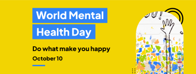 Celebrating World Mental Health Day Facebook cover Image Preview