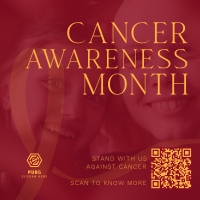 Cancer Awareness Month Instagram post Image Preview