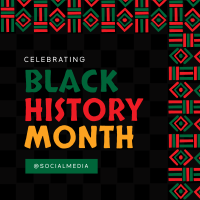 Black History Celebration Linkedin Post Image Preview