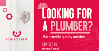 Professional Plumbing Facebook Ad Preview