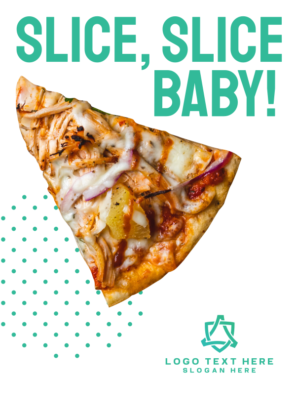 Pizza Slice Flyer Design Image Preview