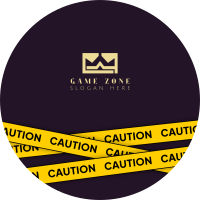 Caution Tape Twitch Profile Picture Image Preview