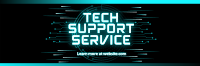 Tech Support Service Twitter Header Image Preview