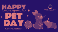 Happy Pet Day Facebook Event Cover Design