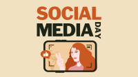 Social Media Selfie Facebook Event Cover Design