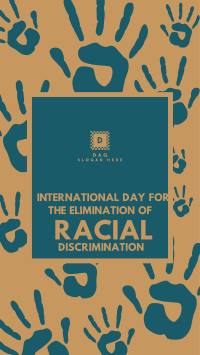 International Day for the Elimination of Racial Discrimination Instagram Story Design
